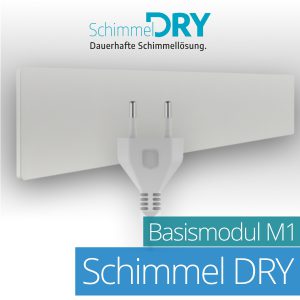 SchimmelDRY Basismodul M1 - trockene Wände - Schimmel Ende