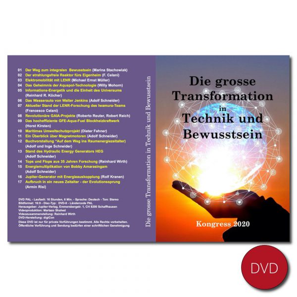 Die Grosse Transformation Dvd 2020 Jupiter Verlag