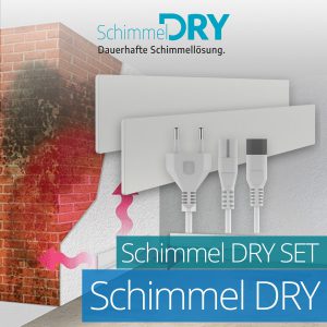 SchimmelDRY Set - trockene Wände - Schimmel Ende