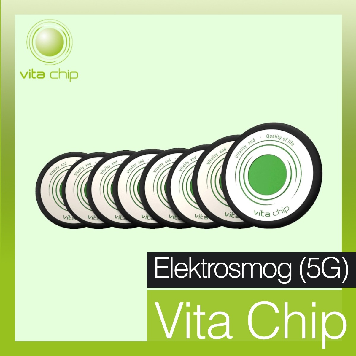 Vita Chip 5G - 8Er Set 2 Vita Chip 5G, Elektrosmog